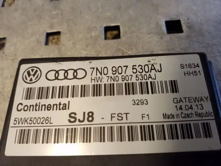 Volkswagen PASSAT CC (2012 - 2017) 7N0907530AJ Модуль Gateway — фото 2