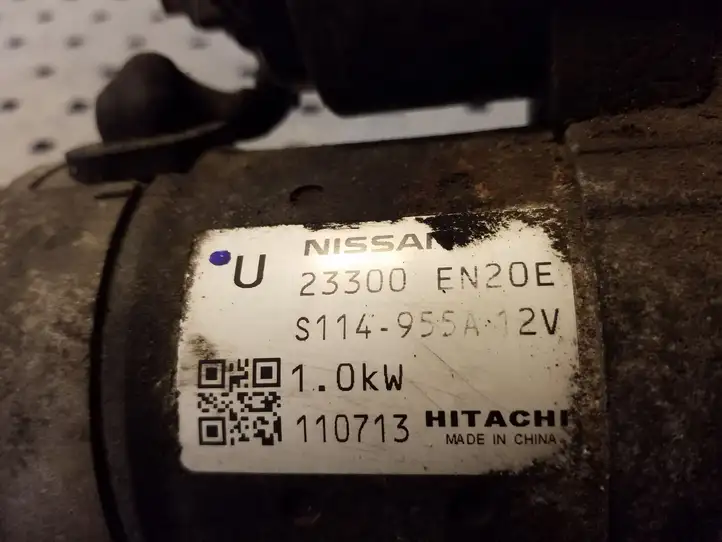 Nissan Juke I F15 (2010 - 2018) 23300EN20E Стартер — фото 2