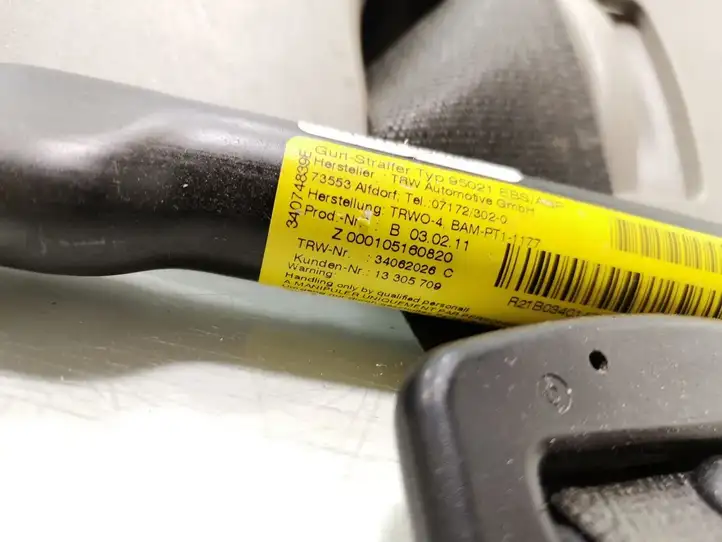 Opel Meriva B (2010 - 2014) 13305706 Передний ремень безопасности — фото 6
