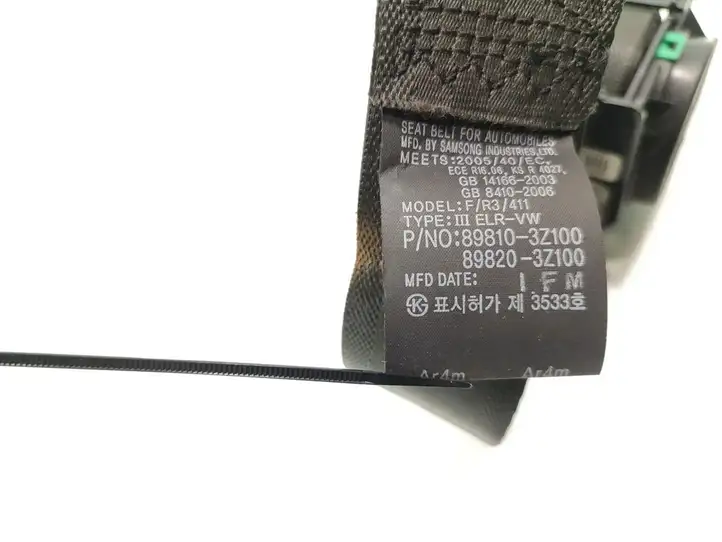 Hyundai i40 (2011 - ) 89810-3Z100 Задний ремень безопасности — фото 7