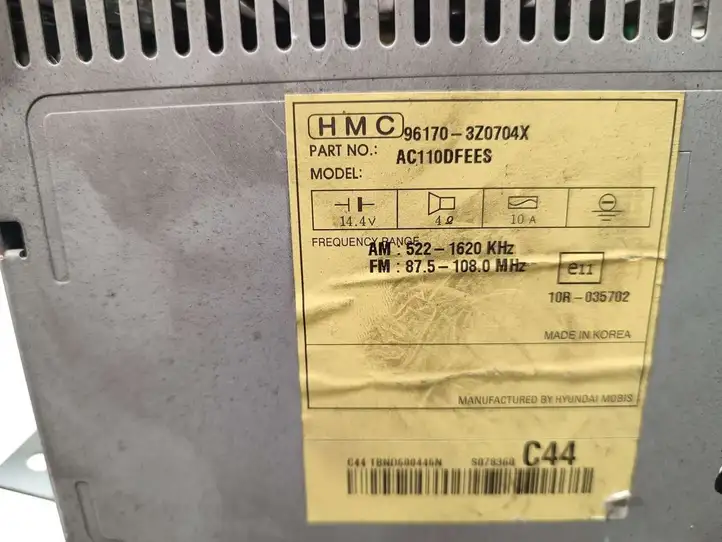 Hyundai i40 (2011 - ) 96170-3Z0704X Магнитола / мультимедийная система — фото 6