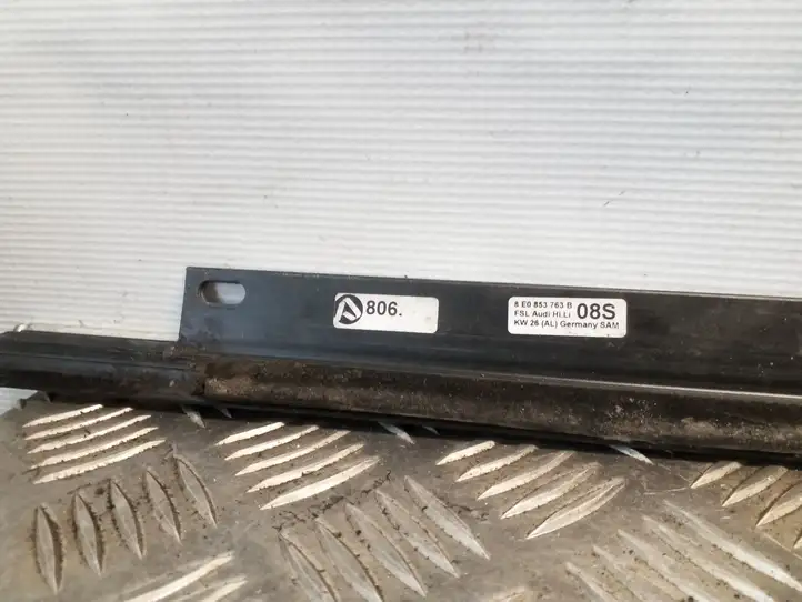 Audi A4 S4 B7 8E 8H (2004 - 2009) 8E0853763B Накладка стекла задней двери — фото 2