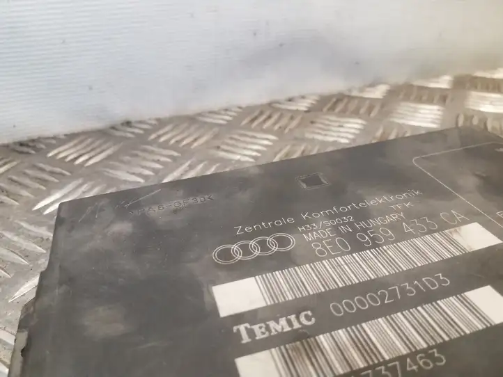 Audi A4 S4 B7 8E 8H (2004 - 2009) 8E0959433CA Модуль комфорта — фото 2