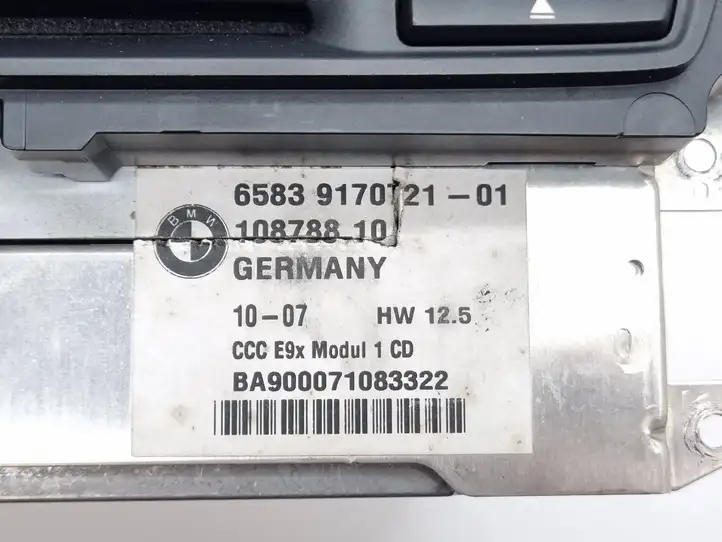 BMW 3 E92 E93 (2005 - 2014) 9170721 Магнитола / мультимедийная система — фото 5