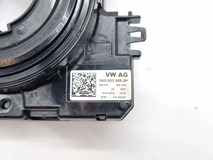 Volkswagen Caddy (2015 - 2020) 5K0953569BF Контактное кольцо SRS — фото 4