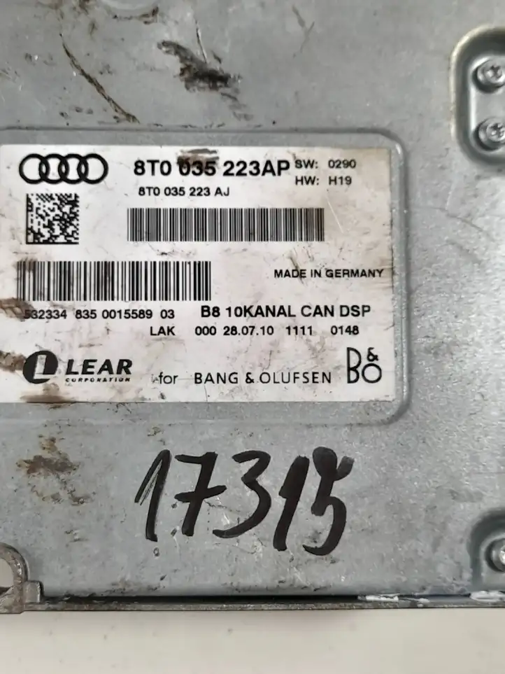Audi Q5 SQ5 (2008 - 2012) 8T0035223AP Усилитель звука — фото 2