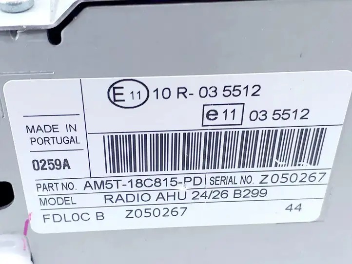 Ford Fiesta (2013 - 2017) 8A6118A802BJW Магнитола / мультимедийная система — фото 2