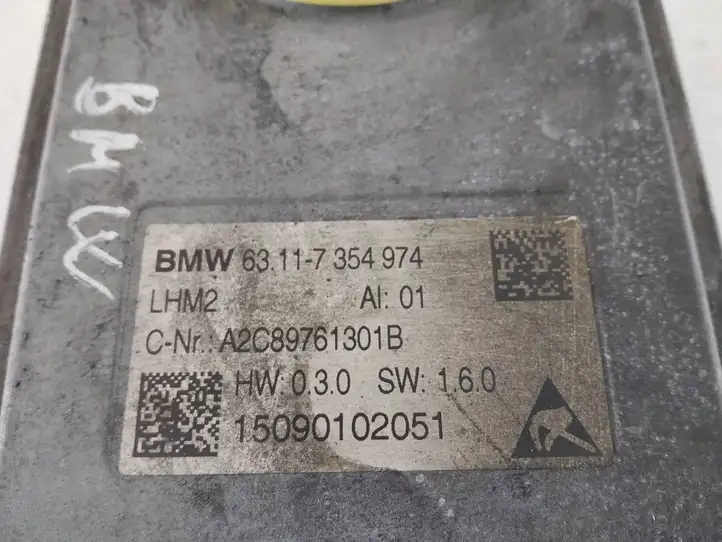 BMW 5 F10 F11 (2009 - 2016) 7354974 Блок розжига ксенона — фото 2