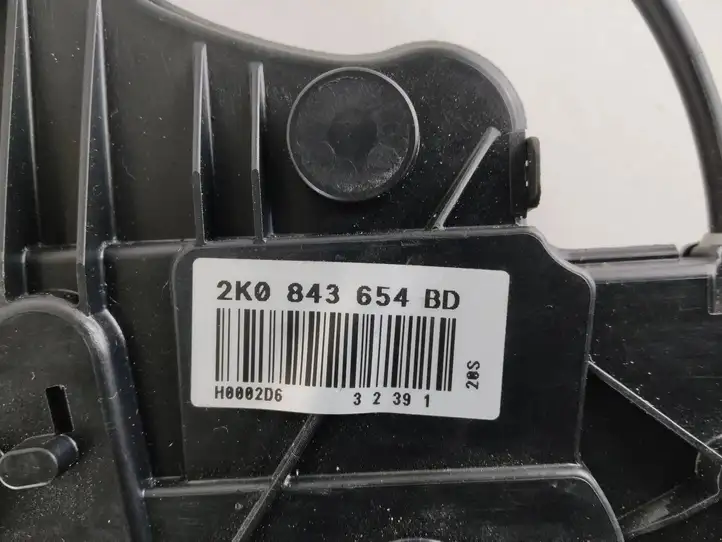 Volkswagen Caddy (2004 - 2010) 2K0843654BD Замок раздвижной двери — фото 2