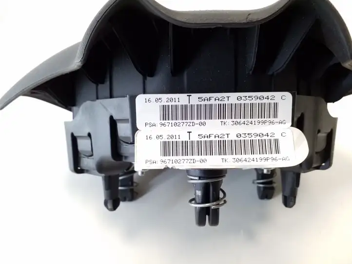 Citroen C3 (2009 - 2013) 96710277ZD Подушка безопасности руля — фото 4