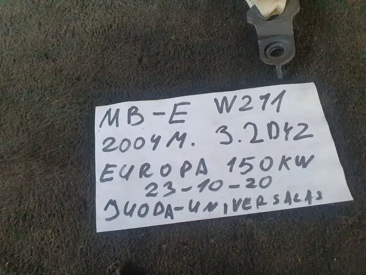 Mercedes-Benz E W211 (2002 - 2009) 605369200 Передний ремень безопасности — фото 6