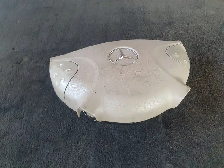 Mercedes-Benz E W211 (2002 - 2009) 61860240B Крышка airbag рулевого колеса — фото 1