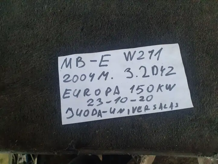 Mercedes-Benz E W211 (2002 - 2009) 61860240B Крышка airbag рулевого колеса — фото 11
