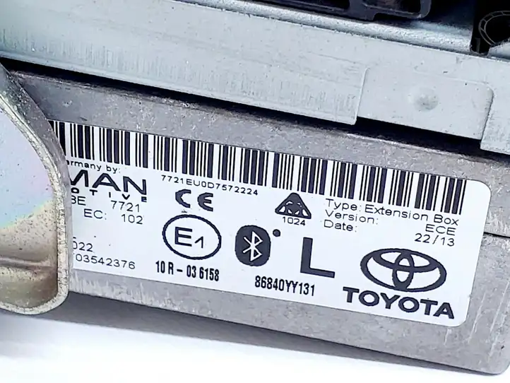 Toyota Auris E180 (2012 - 2018) 8614002030 Магнитола / мультимедийная система — фото 7