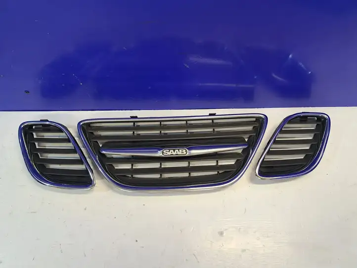 Saab 9-5 (1998 - 2005) 5142823 Нижняя решетка переднего бампера — фото 2