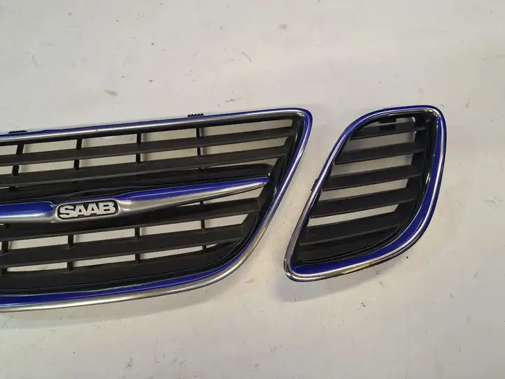 Saab 9-5 (1998 - 2005) 5142823 Нижняя решетка переднего бампера — фото 4
