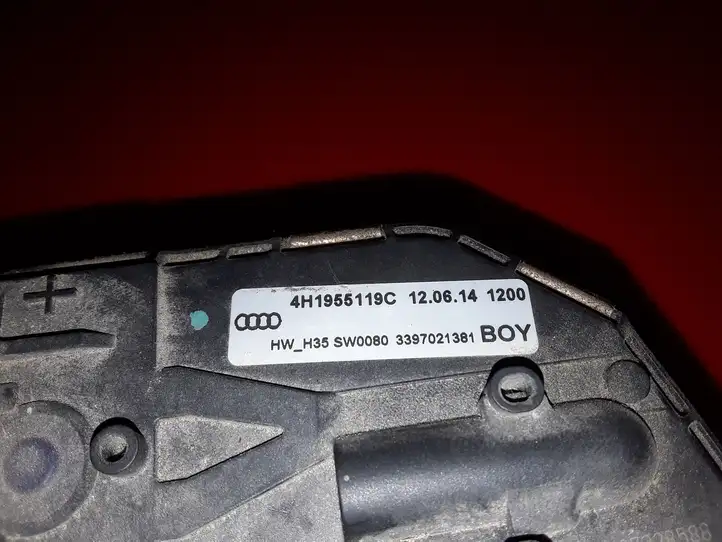 Audi A8 S8 D4 4H (2010 - 2014) 4H1955119C Двигатель стеклоочистителей — фото 2