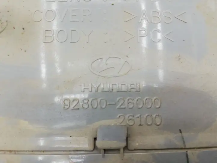Hyundai Santa Fe (2000 - 2005) 928002600 Передняя подсветка — фото 4