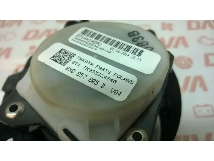 Audi A1 (2010 - 2014) 8X0857805D Задний ремень безопасности — фото 3