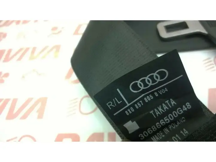 Audi A1 (2010 - 2014) 8X0857805D Задний ремень безопасности — фото 5