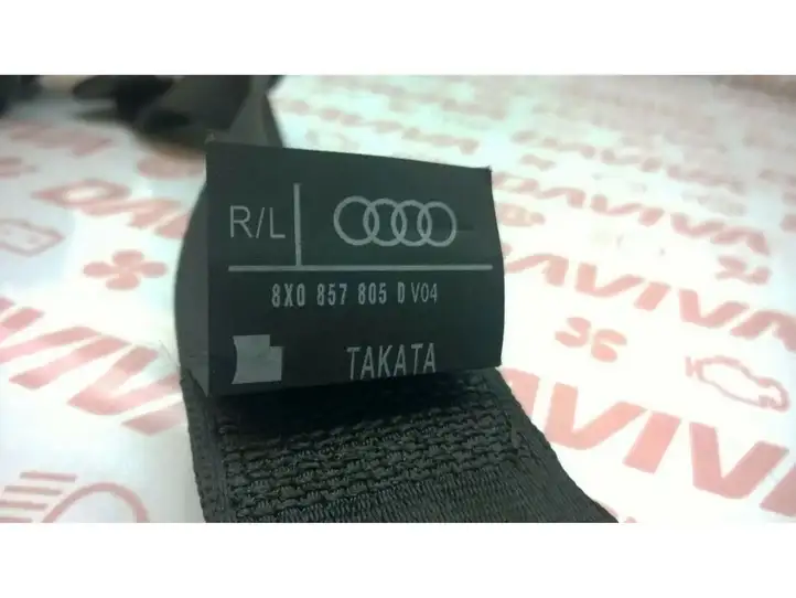 Audi A1 (2010 - 2014) 8X0857805D Задний ремень безопасности — фото 6