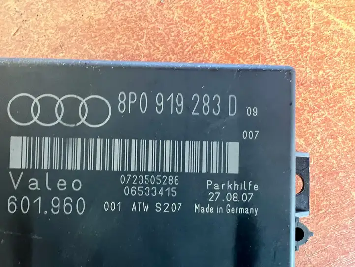 Audi A3/S3 8P (2004 - 2008) 8P0919283D Блок управления парктрониками — фото 2