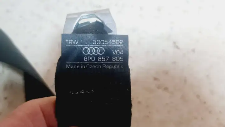 Audi A3/S3 8P (2004 - 2008) 8P0857805 Задний ремень безопасности — фото 3