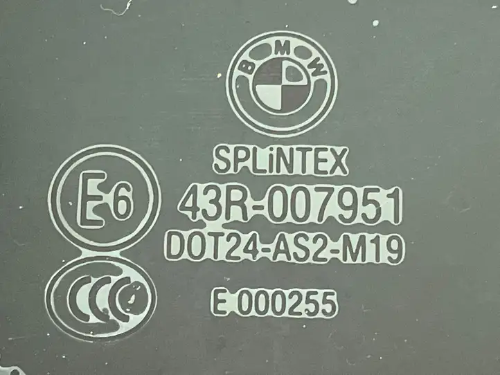 BMW 5 E60 E61 (2004 - 2010) 43R007951 Заднее боковое стекло — фото 3