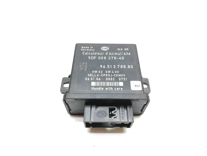 Peugeot 407 (2004 - 2011) 9651378880 Блок управления светом — фото 1