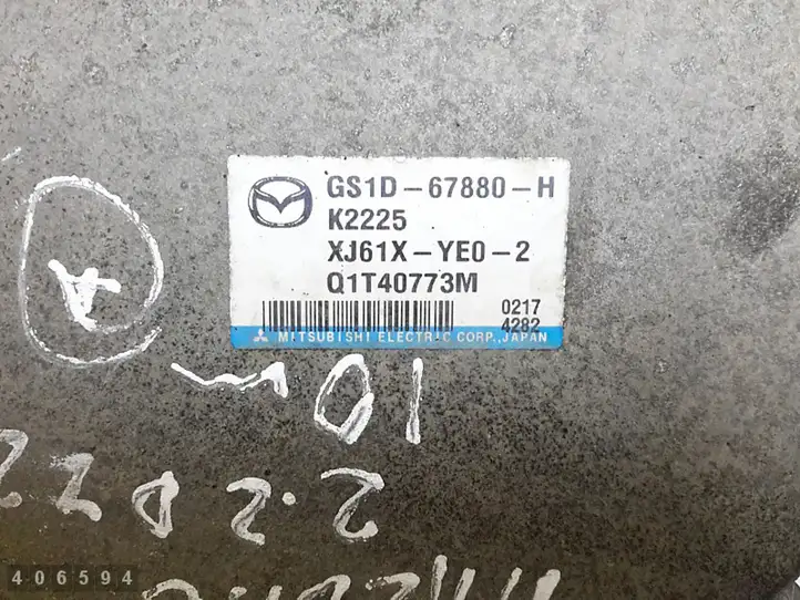 Mazda 6 (2009 - 2012) gs1d67880h Блок управления усилителем руля — фото 8