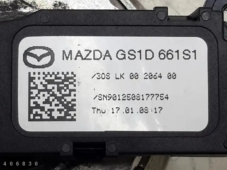 Mazda 6 (2007 - 2009) gs1d661s1 Датчик угла поворота руля — фото 2