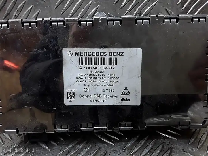 Mercedes-Benz E C207 W207 (2009 - 2017) A1669003407 Блок Hi-Fi аудиосистемы — фото 8