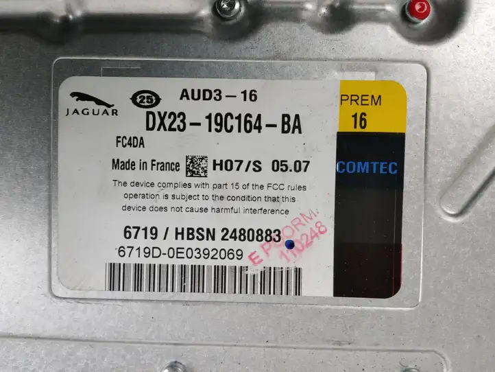 Land Rover Range Rover Sport L494 (2013 - 2017) DX2319C164BA Усилитель звука — фото 5
