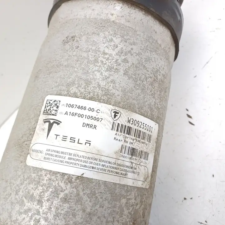 Tesla Model S (2016 - 2021) 106746600C Задний амортизатор (пневмоподвеска) — фото 6