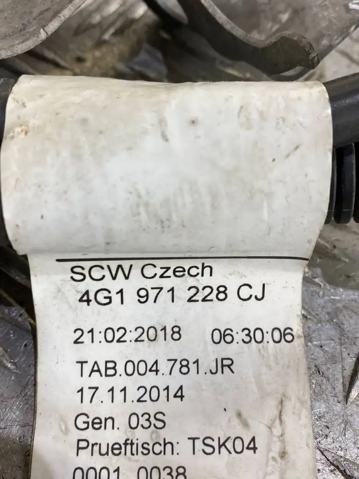 Audi A6 C7 (2014 - 2018) 4G1971228CJ Проводка стартера — фото 9