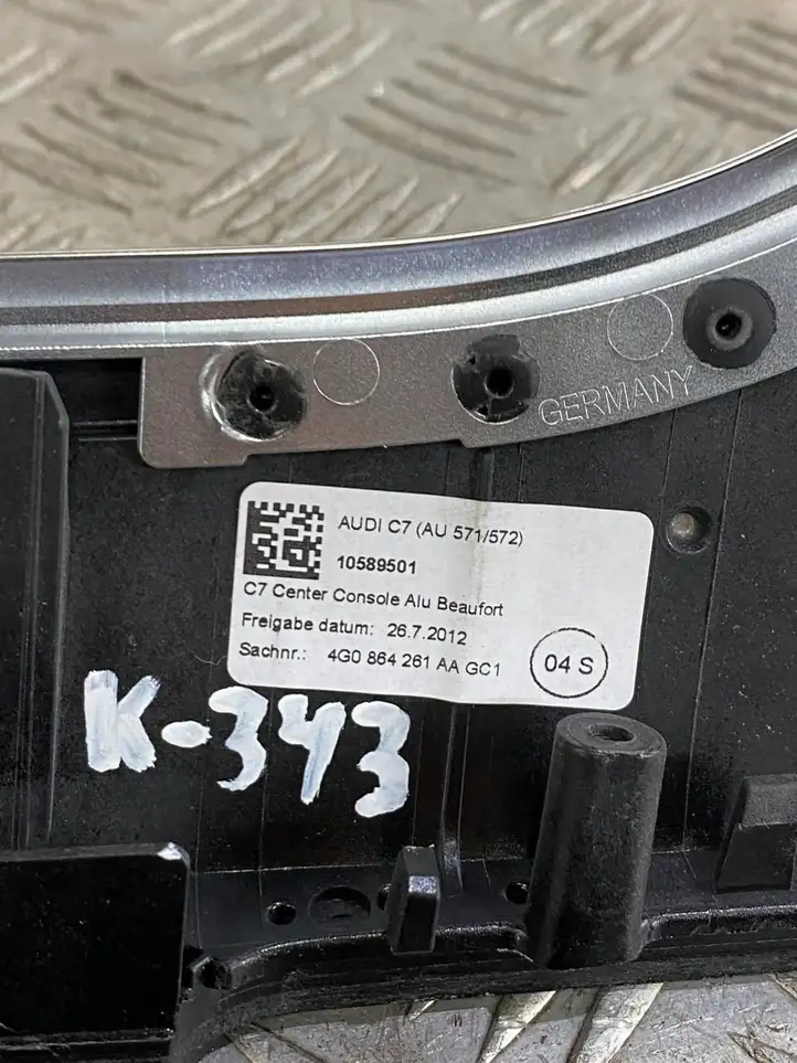 Audi A6 Allroad C7 (2014 - 2018) 4G0864261AA Прочие детали салона — фото 5