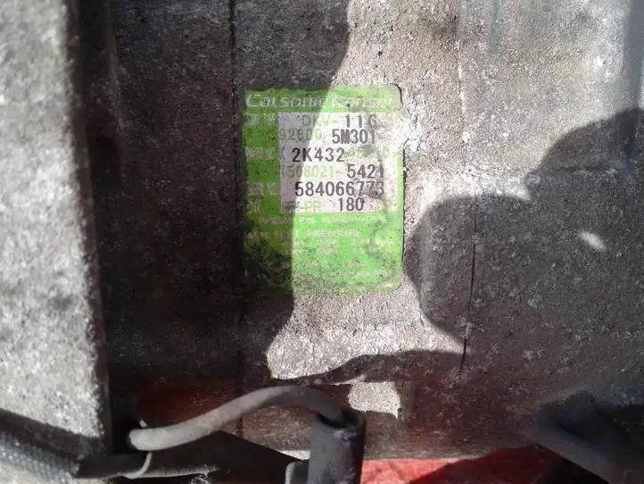 Nissan X-Trail T30 (2001 - 2007) 584066773 Компрессор (насос) кондиционера воздуха — фото 2