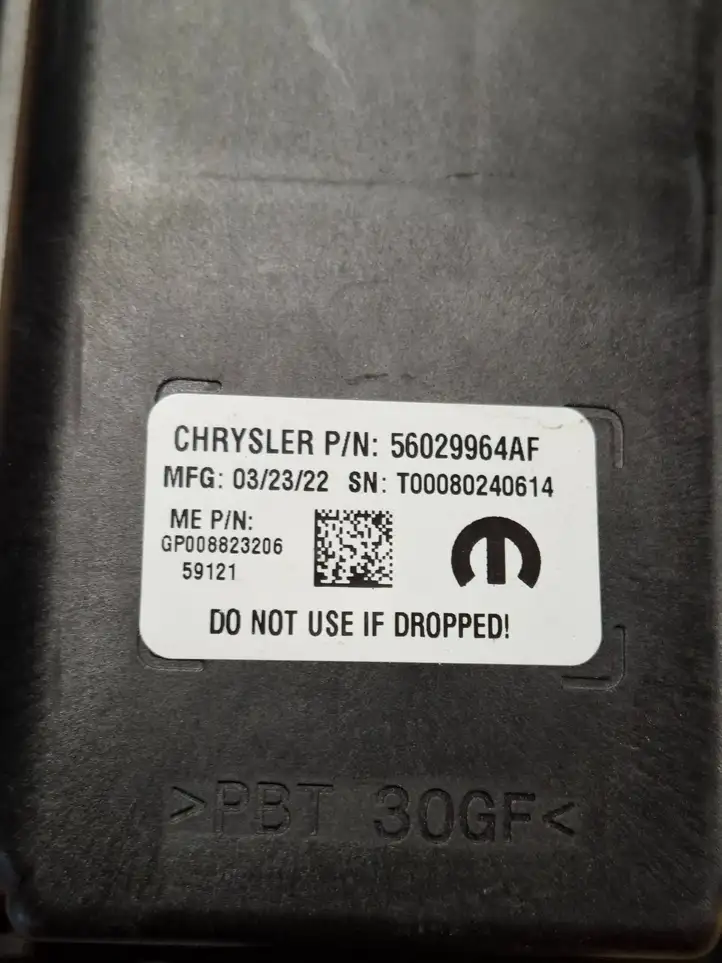 Dodge Ram (2018 - )  56029964AF Модуль блока управления камерой