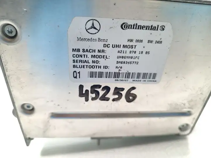 Mercedes-Benz ML W164 (2005 - 2011) A2118701885 Bluetooth модуль — фото 7