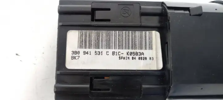 Skoda Superb B5 (3U) (2001 - 2008) 3B0941531C Включатель фонарей — фото 5