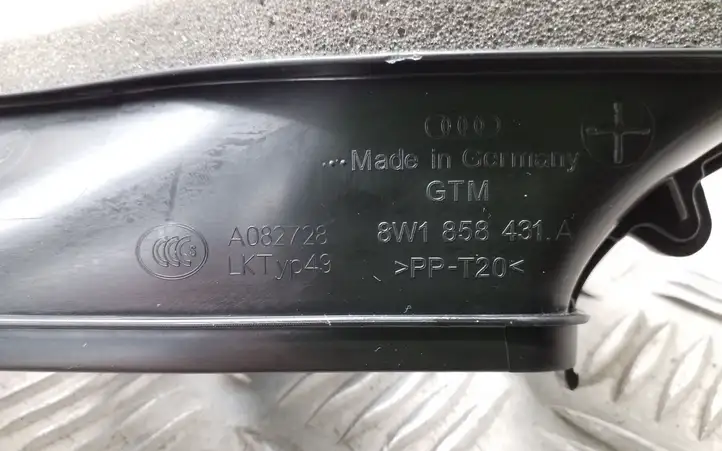 Audi A4 S4 B9 (2015 - 2019) 8W1858431 Воздуховоды системы отопления/климатики — фото 2