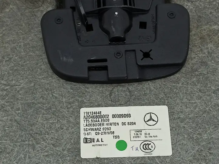 Mercedes-Benz C W204 (2007 - 2014) A2046800002 Пол багажника — фото 10