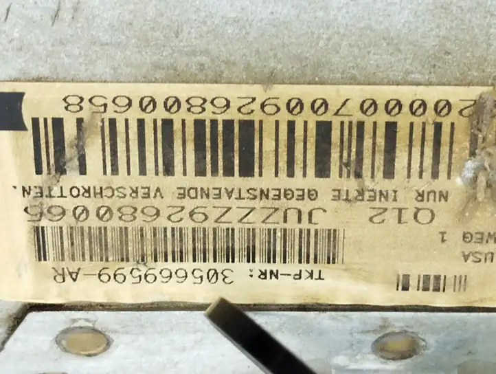 Mercedes-Benz C W204 (2007 - 2014) 305669510 Коленная подушка безопасности — фото 12