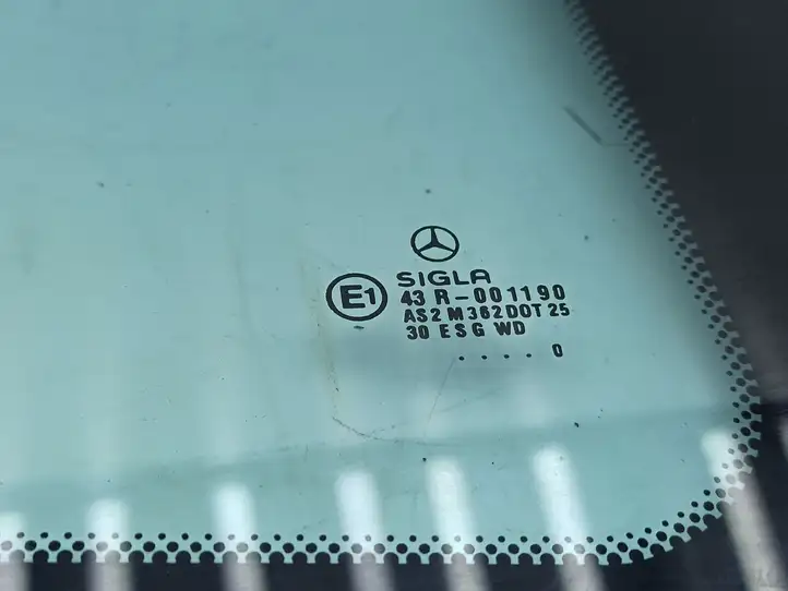 Mercedes-Benz CLK A208 (1997 - 2002) 43R001190 Заднее боковое стекло — фото 2