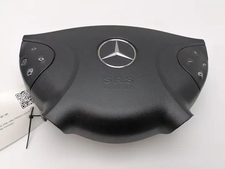 Mercedes-Benz E W211 (2002 - 2009) 61860240B Подушка безопасности руля — фото 1