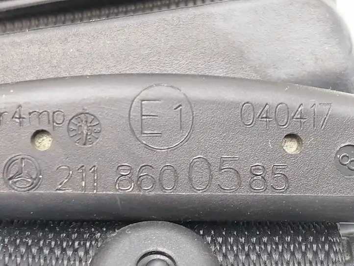Mercedes-Benz E W211 (2002 - 2009) 2118600585 Задний ремень безопасности — фото 5