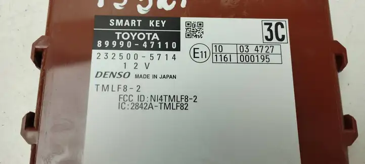 Toyota Prius (XW30) (2009 - 2015) 89990-47110 Блок бесключевого доступа — фото 4
