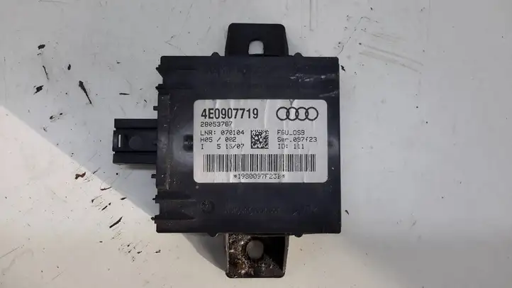 Audi A8 S8 D3 4E (2005 - 2007) 4E0907719 Блок управления сигнализацией — фото 1