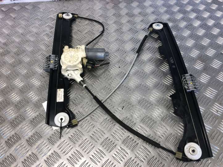 7184384E BMW 5 E60 E61 Priekinio el. lango pakėlimo mechanizmo komplektas