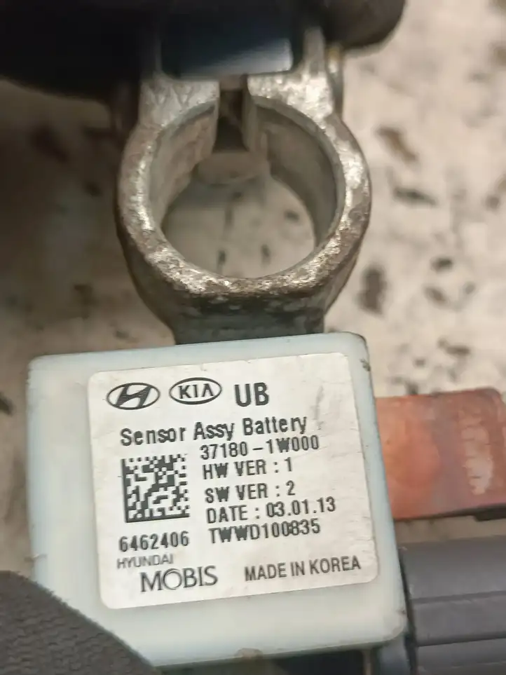 Kia Rio (2011 - 2015) 371801W000 Минусовой провод аккумулятора — фото 4
